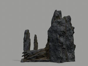 Rock Gate 3D Model