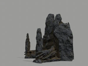 Rock Gate 3D Model