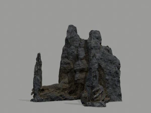 Rock Gate 3D Model