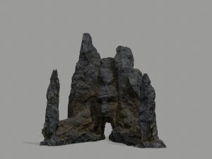 Rock Gate 3D Model