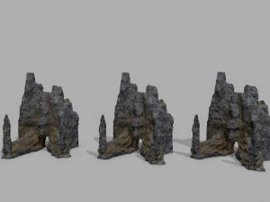 Rock Gate 3D Model