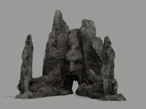 Rock Gate 3D Model