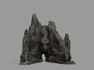 Rock Gate 3D Model
