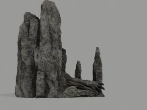 Rock Gate 3D Model