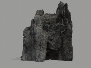 Rock Gate 3D Model