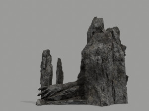 Rock Gate 3D Model