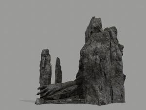 Rock Gate 3D Model