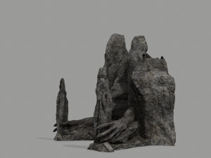Rock Gate 3D Model
