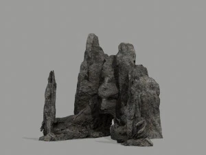 Rock Gate 3D Model