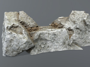 Ruin Stairs 3D 模型