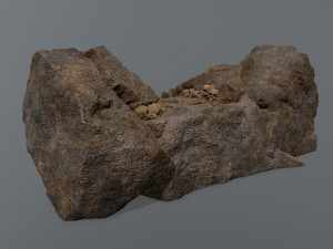 Ruin Stairs Model 3D