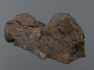Ruin Stairs Model 3D