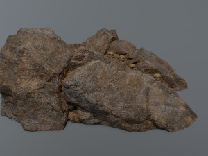 Ruin Stairs Model 3D