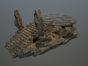 Temple 3D Model