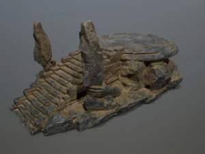 Temple 3D Model