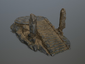 Temple 3D Model