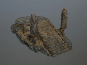Temple 3D Model