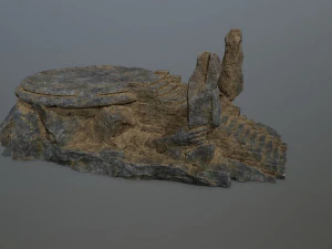 Temple 3D Model