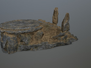 Temple 3D Model