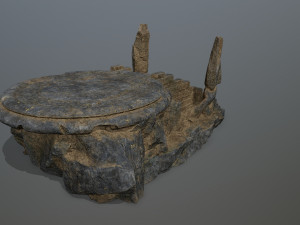 Temple 3D Model