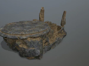 Temple 3D Model