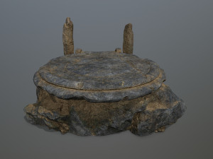 Temple 3D Model