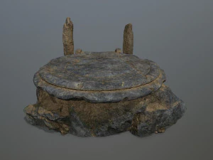 Temple 3D Model