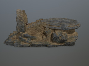 Temple 3D Model