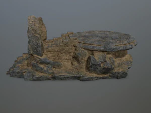 Temple 3D Model