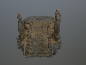 Temple 3D Model