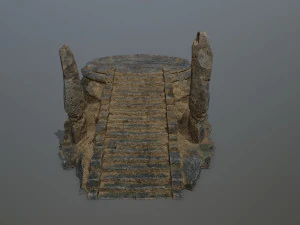 Temple 3D Model