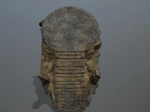 Temple 3D Model