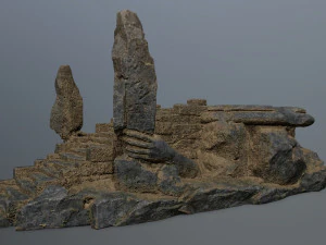 Temple 3D Model