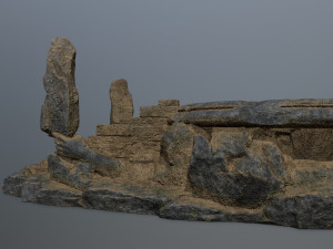 Temple 3D Model