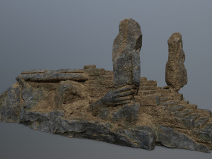 Temple 3D Model
