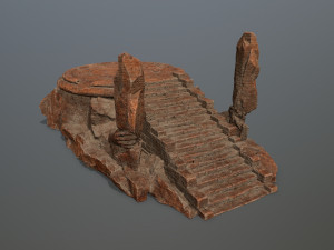 Temple 3D मॉडल