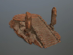 मंदिर 3D मॉडल