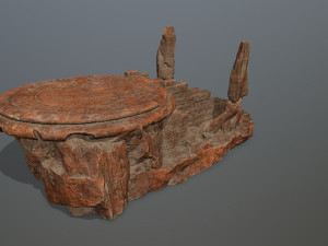 Temple 3D मॉडल