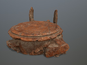 Temple 3D मॉडल