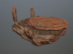 Temple 3D मॉडल
