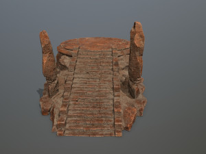 Temple 3D मॉडल