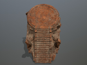 Temple 3D मॉडल