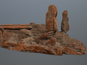 Temple 3D मॉडल