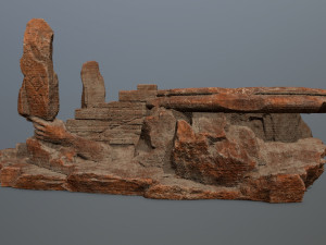 Temple 3D मॉडल