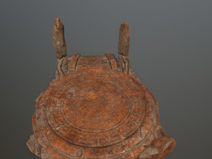Temple 3D मॉडल