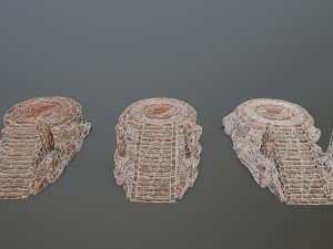 Temple 3D मॉडल