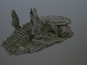 Temple Modello 3D