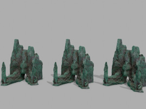 Rock Gate 3D 모델
