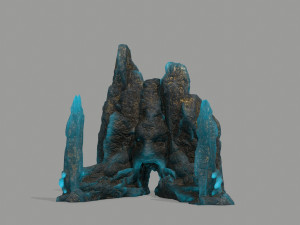 Rock Gate 3D-Modell
