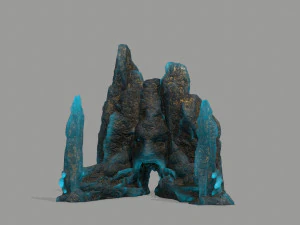 Rock Gate 3D Model
